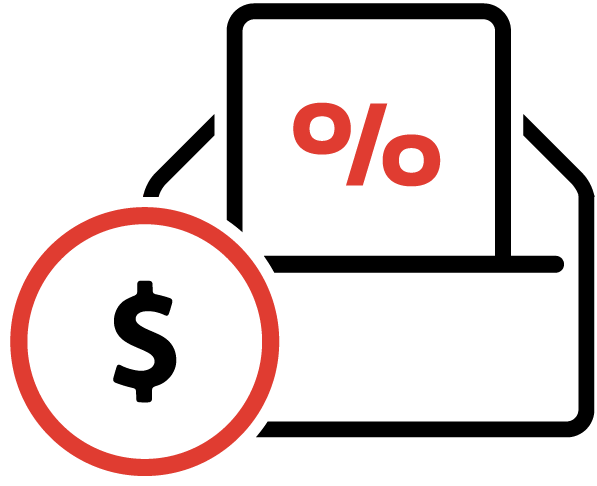 Factoring Discounts Icon